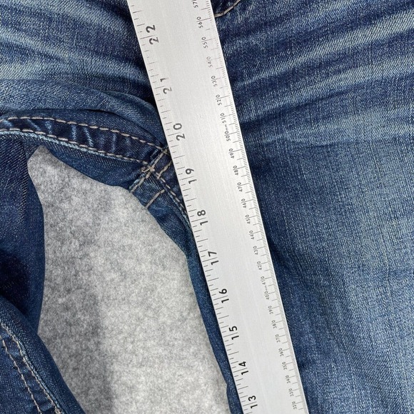 Kut from the Kloth KC564MA1N Crop Capri Embroidered Flap Pocket Jeans Size 4 - Picture 4 of 11